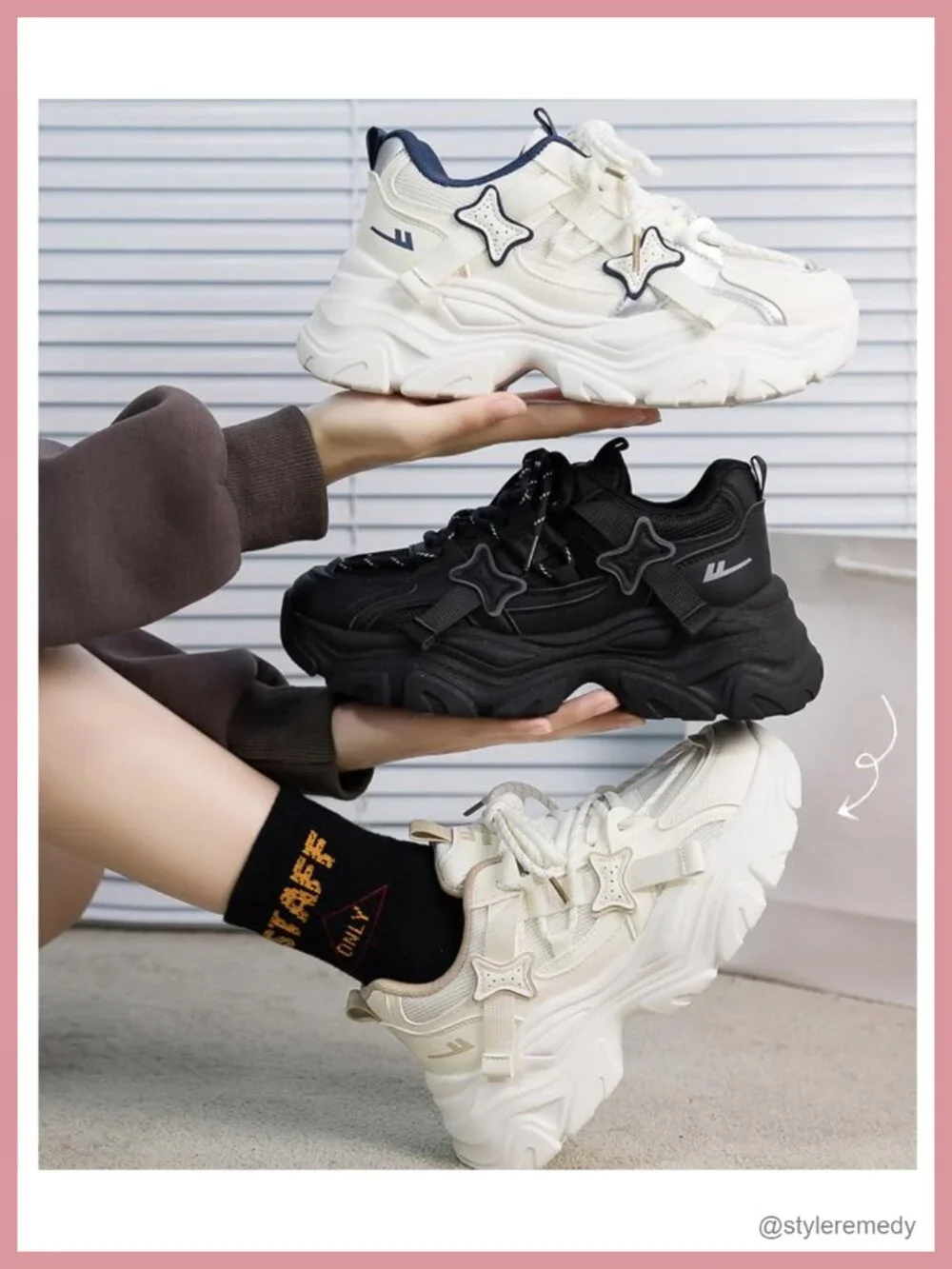 Chunky Platform Sneakers Women Y2K Breathable Mesh Thick Sole Casual Tennis
